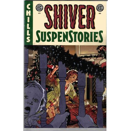 SHIVER SUSPENSESTORIES # 1 # ADAM HUGHES cover