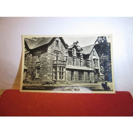 WATERHEAD HOTEL, CONISTON, CUMBRIA used postcard RP 1958 pm =
