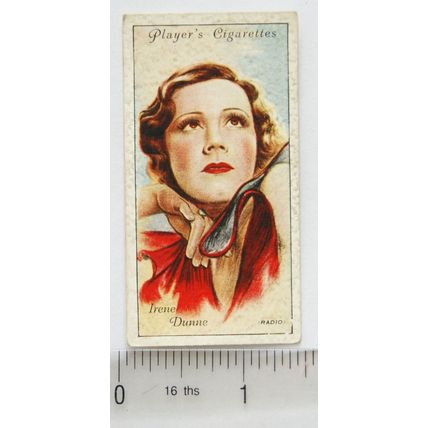 1934 Players Film Stars 2nd Series No. 17 Irene Dunne