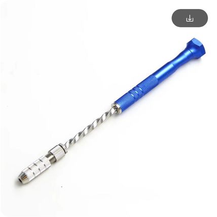 MINI ARCHIMEDES DRILL, RATCHET HAND DRILL MODEL MAKERS JEWLERS HOBBY KIT BUILDER