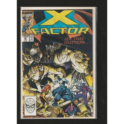 X-Factor, #42, 1989, Marvel Comic Book, High Grade