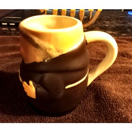 Vintage Goeble Hummel Friar Tuck Small Handle Mug T74/0 4" Tall