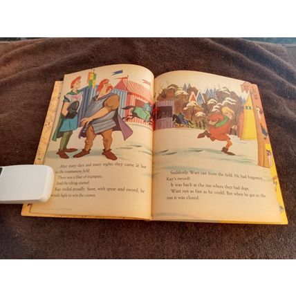Little Golden Book The Sword InThe Stone (A) Edition 6.0 FN By Carl Memling 1963
