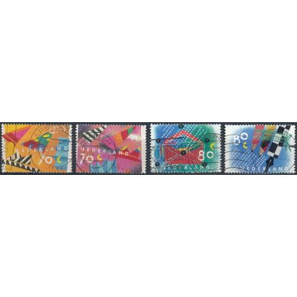 Greetings Stamps - Netherlands 1993 - FH - MiNr 1462/3 & 1488/9 (A)