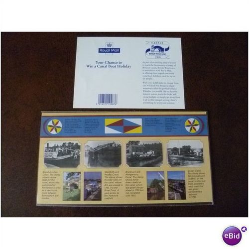 1993 GB Inland Waterways Presentation Pack 239 stamps