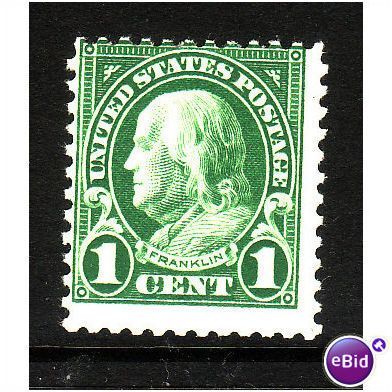 USA 1923 SG560 1 CENT GREEN U/M MINT
