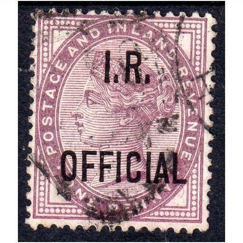 sg03 1d lilac I.R. OFFICIAL fine used (R1803)
