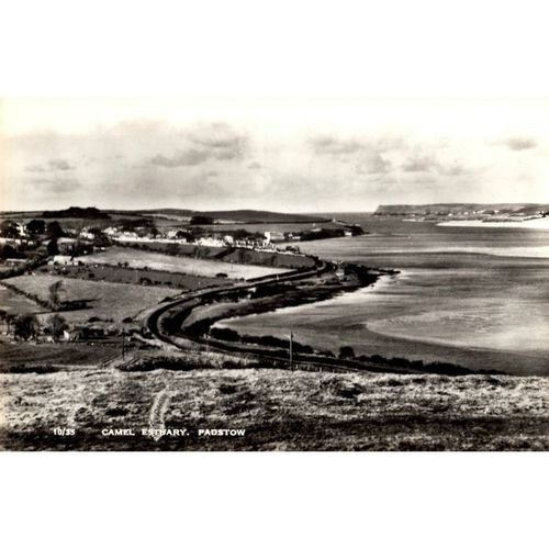 Cornwall - PADSTOW - The Camel Estuary - RP - 1960s - Overland Views