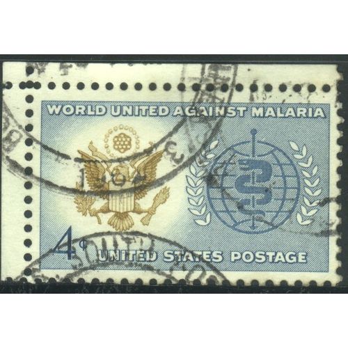 USA 1962 - SG1193 - 4c ochre & blue - U.S. & Campaign Emblems - used