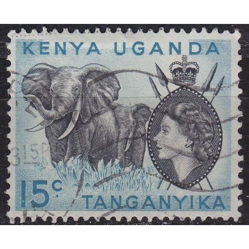OSTAFRIKA GEMEINSCHAFT [1954] MiNr 0094 II ( O/used )