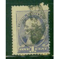 Used 212 1c Benjamin Franklin Average M01454