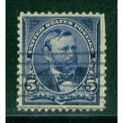 Used 281 5c Ulysses S. Grant Fine M04805