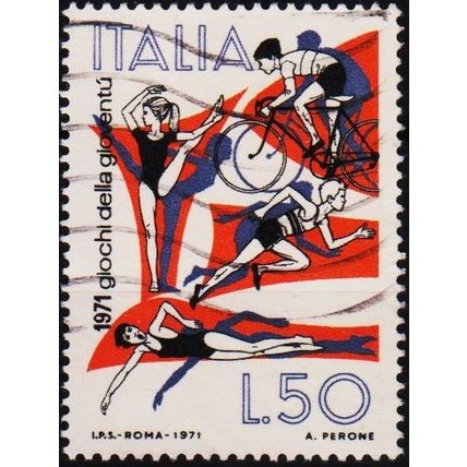 Italy. 1971 50L S.G.1290 Used