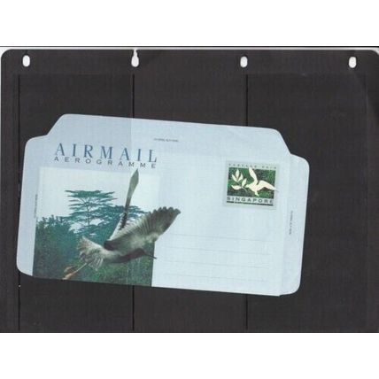 Singapore Aerogramme Postage Paid Buloh Nature Park Unused VGC