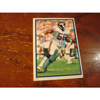 1985 Topps Stickers, 5-Cards, TAYLOR/RIGGINS, ++ w/HOF