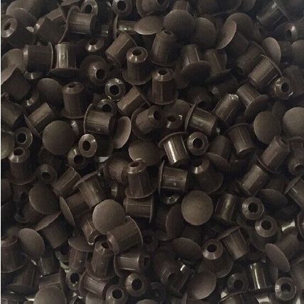 M5 DRILL HOLE COVER CAPS BLANKING HOLEFIX FURNITURE CARAMEL BROWN MUSTARD