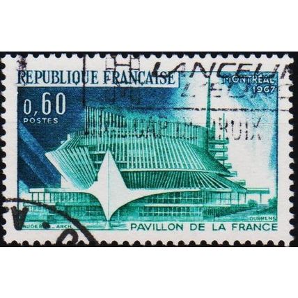 France. 1967 60c S.G.1747 Used