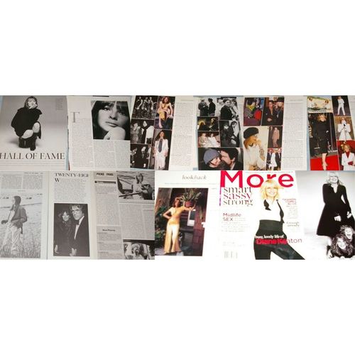 DIANE KEATON 97x Clippings 1977-to-recent