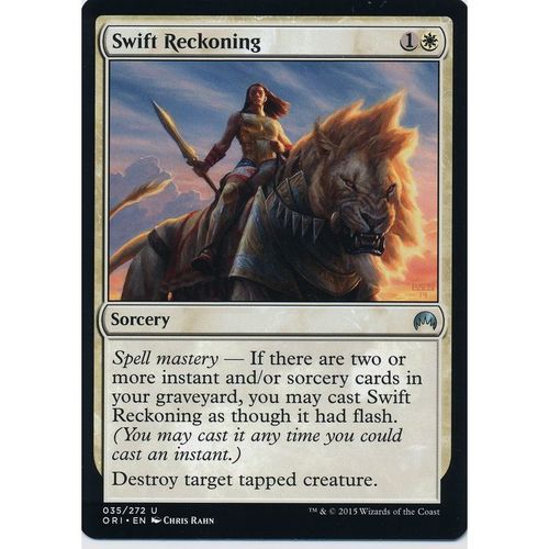Magic the Gathering MTG Origins 35/272 Swift Reckoning