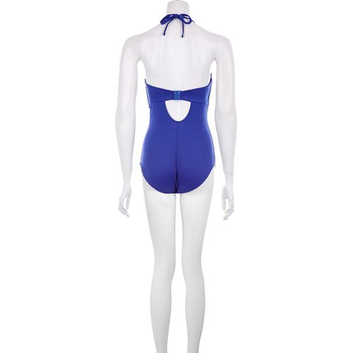 GOSSARD Riviera Blue Egoboost Bandeau Plunge Swimsuit BNWT