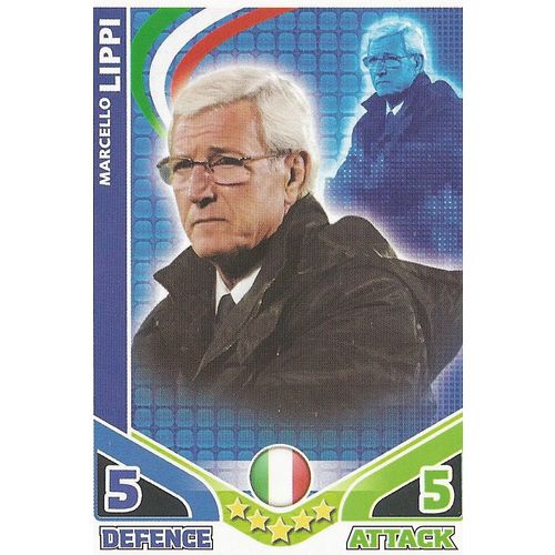 Match Attax - World Cup 2010: Manager - Italy, Lippi