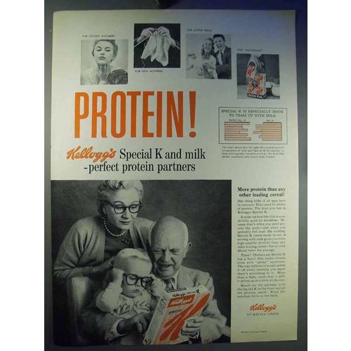 1958 Kellogg's Special K Cereal Ad - Protein!
