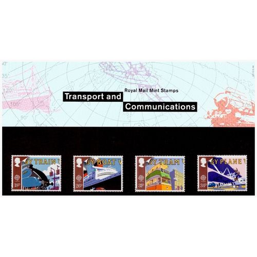1988 - EUROPA - Transport and Mail Services - Presentation Pack 190 - MINT