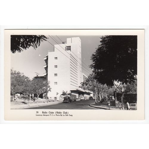 Radio Club Lourenco Marques Maputo Mozambique RP Postcard