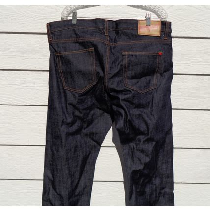 Mens Bound for Glory Jeans NWT Size 38 Skinny Fit Actual Measurement 42x35