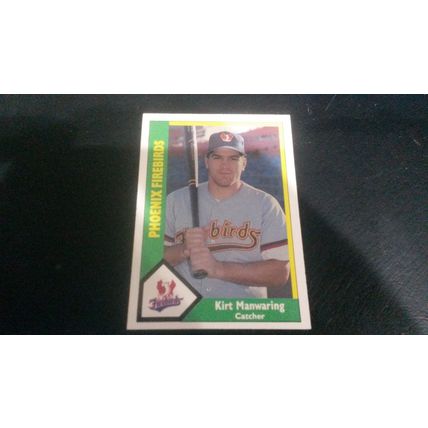 1990 CMC Card # 537 Kirt Manwaring Excellent (5) Phoenix Firebirds