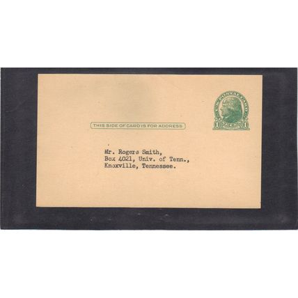 UX27 1c Thomas Jefferson (Typed/A) CV03676