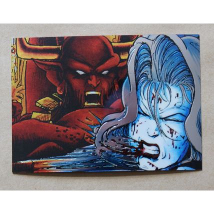 Lady Death All-Chromium Base trading Card # 25 (C) 1994 Chaos Krome comics