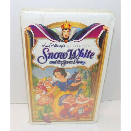 Disney's Masterpiece Collection Snow White And The Seven Dwarfs VHS New Sealed