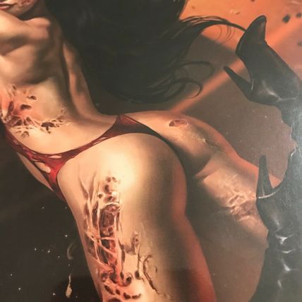 2022 Dynamite Comics Die!namite Never Dies Vampirella Comic Book #1 Parrillo Var