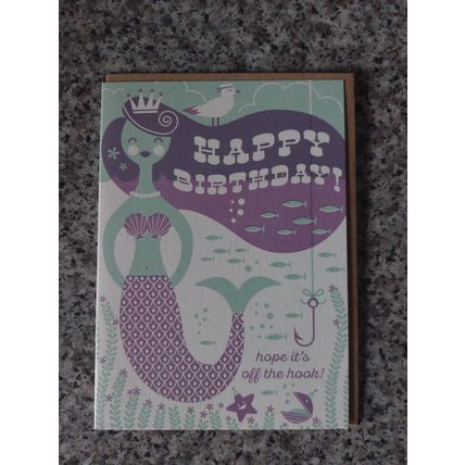 Ohh Dear / Hello Lucky Card - Approx 10x15cm with envelope - Off the Hook