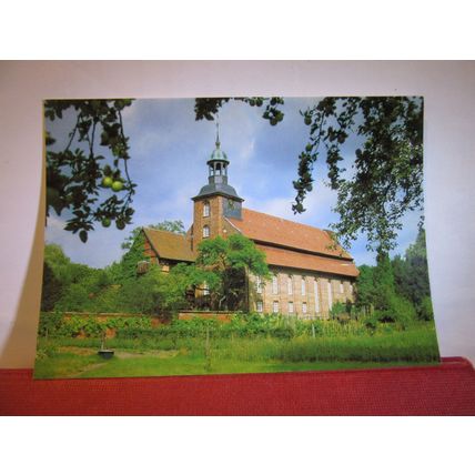 ST. GEORGS kirche , GARTOW, GERMANY unused postcard #