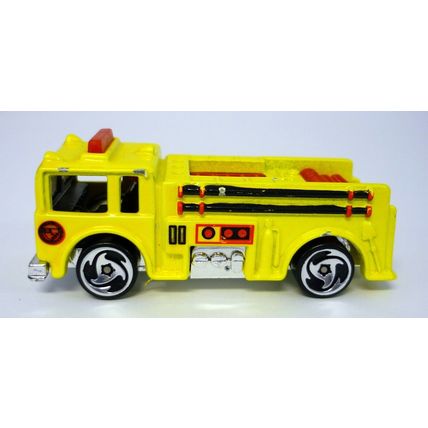 Hot Wheels Firetruck Yellow Die-Cast Vehicle 1976