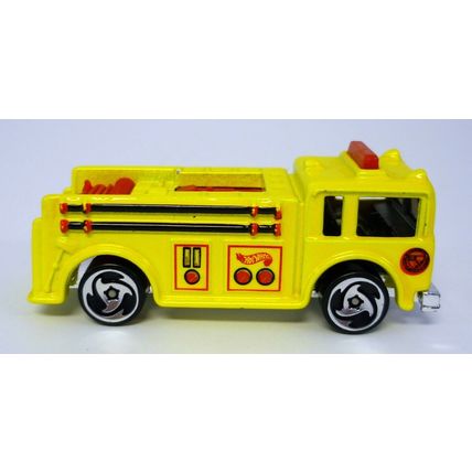 Hot Wheels Firetruck Yellow Die-Cast Vehicle 1976