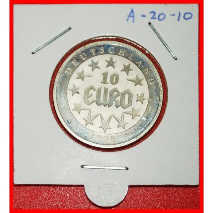 ABDUCTION OF EUROPA (1997-1998): GERMANY★10 EURO 1998 PROOF★LOW START★NO RESERVE
