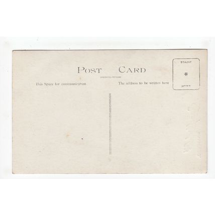 Young Lady with Large Hat Studio Postcard Publisher Sandford Ltd Bradford