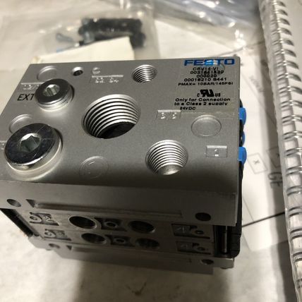 NEW OLD FESTO CPV14-VI,0021641530,162 544, 162547,24VDC PNEUMATIC BLOCK VALVE,BD