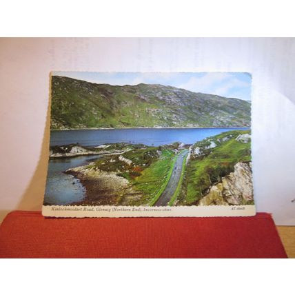 KINLOCHMOIDART ROAD, GLENUIG, Inverness-shire used postcard 1974 pm =