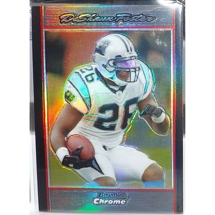 2007 Topps Bowman Chrome DESHAUN FOSTER (Panthers) Refractor Card #BC125