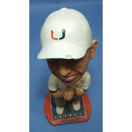 Larry Coker University Miami Hurricanes Football Coach Limited Bobblehead Publix