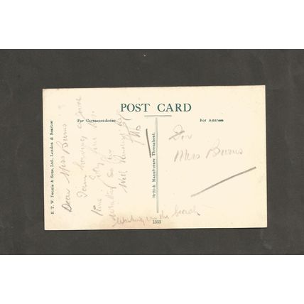 West Sussex Postcard Worthing West Parade
