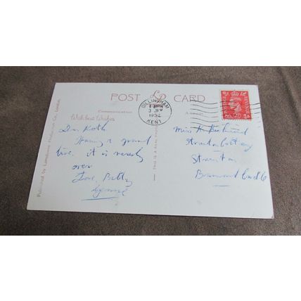 1952 fr real photo Postcard - Greetings from Maidstone - Kent