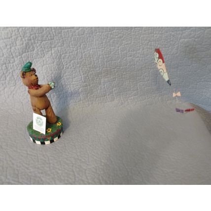 MAX THE BEAR KITE FLYER 1996 JIM SHORE ENESCO RESIN STATUE