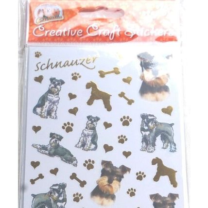 Dog breed craft stickers many breeds available 29 designs peel and stick