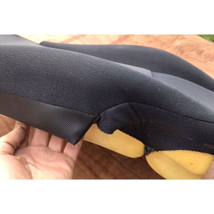 Smart Roadster 452 seat back cover & foam in grey fits LH or RH