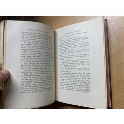 1894 WALTER SCOTT FAIR MAID OF PERTH ANDREW LANG NOTES VOLS 1 & 2 BOOKS (P8)